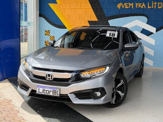 HONDA CIVIC 1.5 16V TURBO GASOLINA TOURING 4P CVT